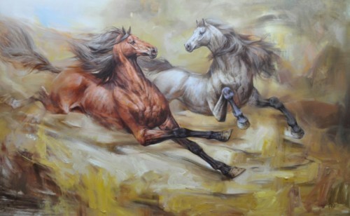Бегущие лошади 45