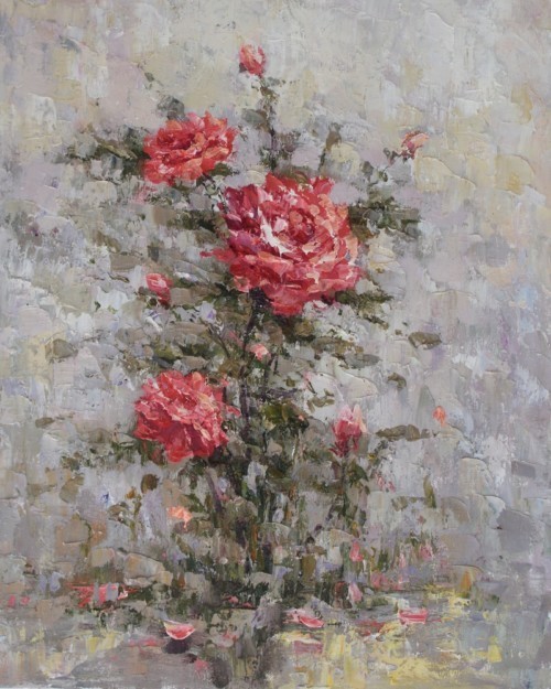 Три красные розы 224
